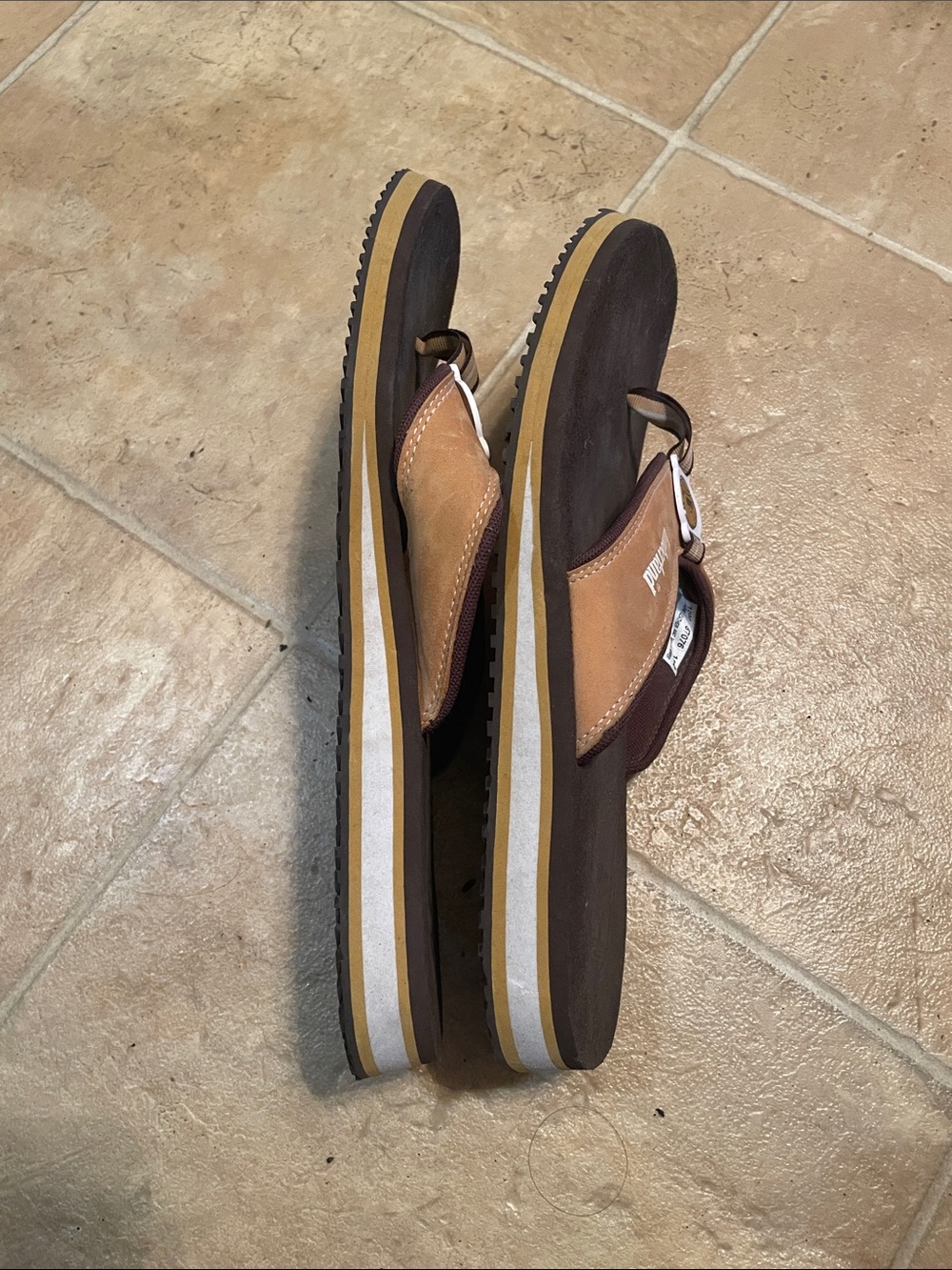 Timberland Two-Tone Flip Flops - Picture 5 of 5